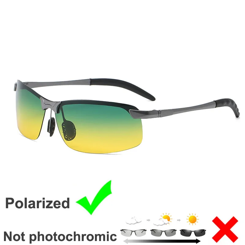 Enhanced Photochromic Polarized Sunglasses for Outdoor Sports and Night Vision