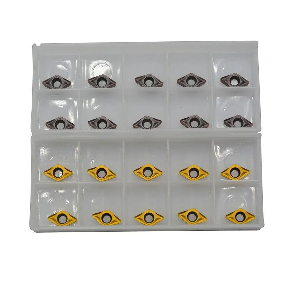 

20PCS DCMT070208 DCMT 21.52 735 / 15TF Turning Inserts lathe Carbide inserts