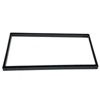 Universal Car Stereo Radio Panel 2Din Frame Surround Panel Electronics GPS Navigation Fascia Bezel For 7 Inch Screen Car Audio 2