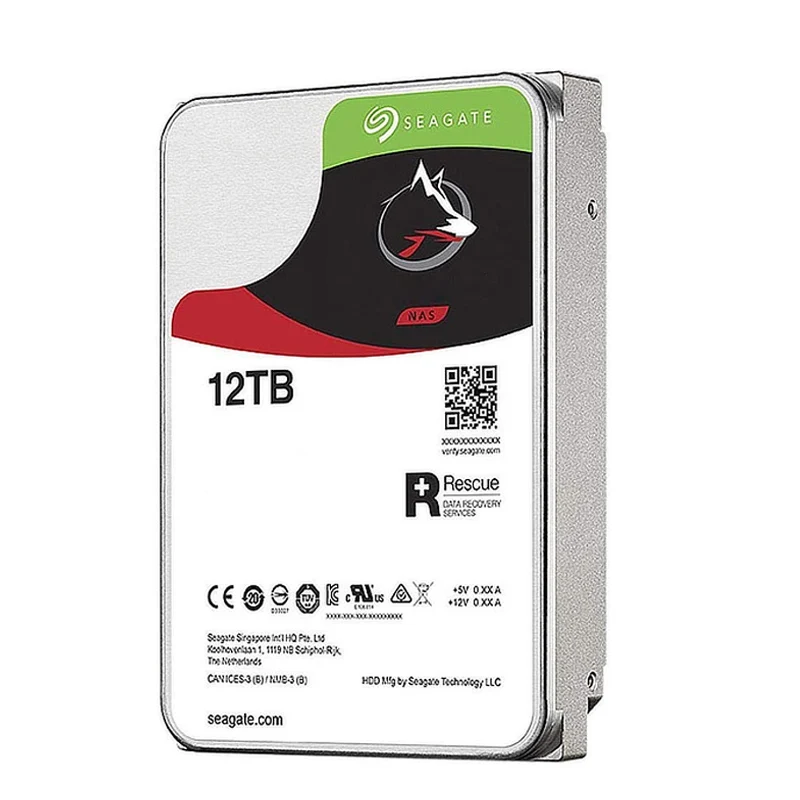 Seagate ٸ Wolf ϵ  HDD, 3.5 ġ Sata, 6 Gb/s, 7200 Rpm, 256Mb ĳ, ST12000VN0008, 12Tb