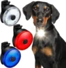 1-5Pcs LED Light Dog Collar Night Walking Pet Cat Glowing Pendant Safety Luminous Collar Dog USB Rechargeable 3 Modes Flashlight