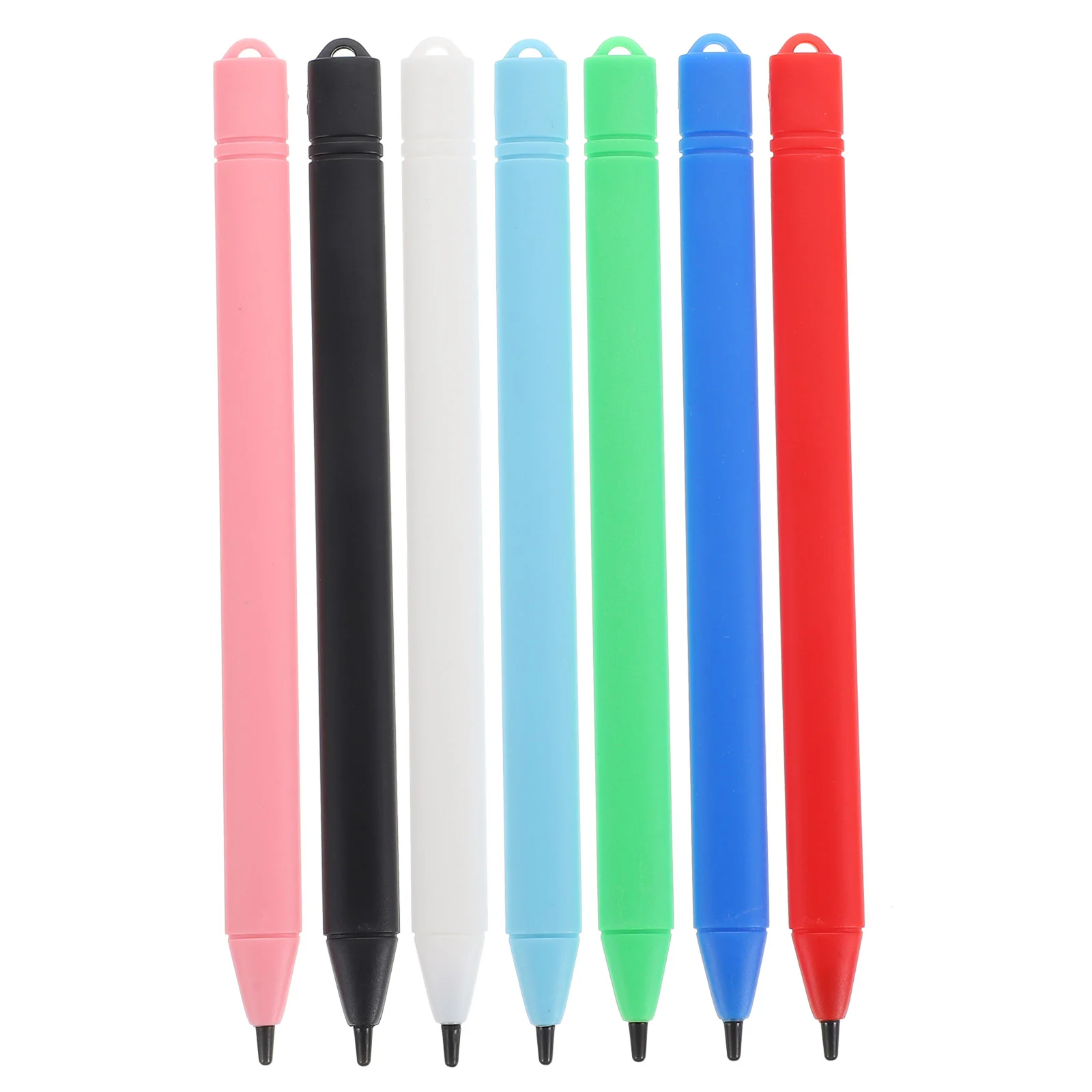 

7 Pcs Lcd Writing Tablet for Kids Stylus Doodle Board Pen Painting Drawing Liquid Crystal Electronic Products Graffiti Child