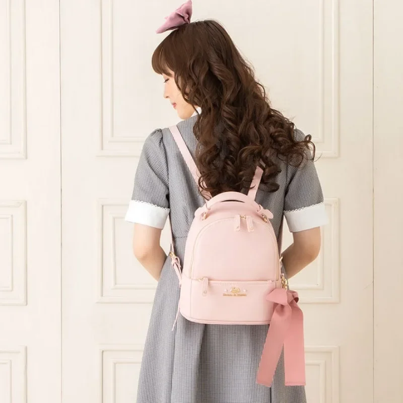 

Sanrio Anime Mymelody Backpack New Cute Cinnamoroll Kuromi Cartoon Kawaii Sweet Girl Student Shopping Bag Handbag Birthday Gift