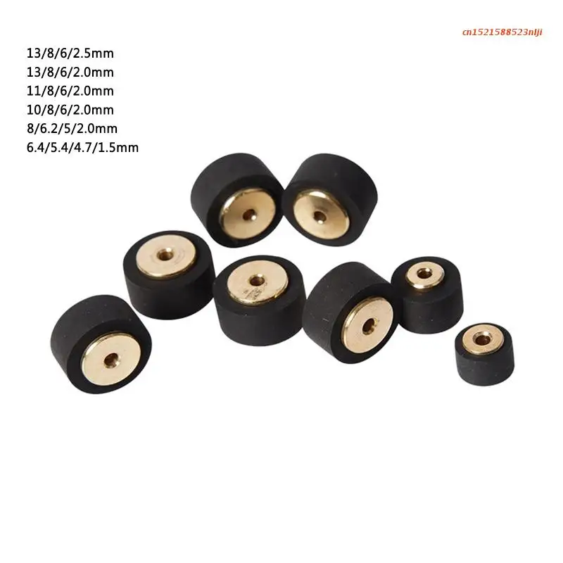 DVD Player CD Player Pinch Roller Recorder Pressure Cassette Copper Core for Sony Player Stereo Recorder Cassette Accessories