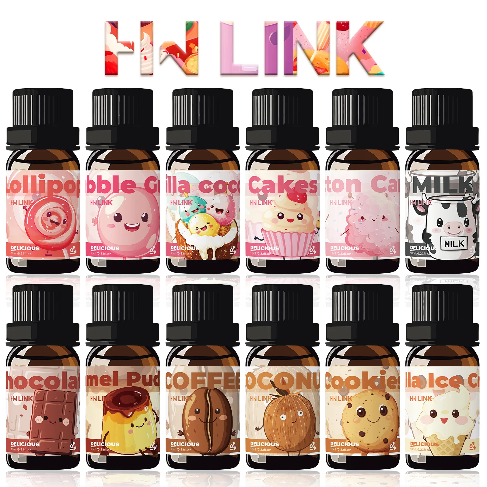 Aromatic Bliss Essential Oil Set - 12 Invigorating Scents for Candles, Soap Making, Aromatherapy, and Home Fragrance
