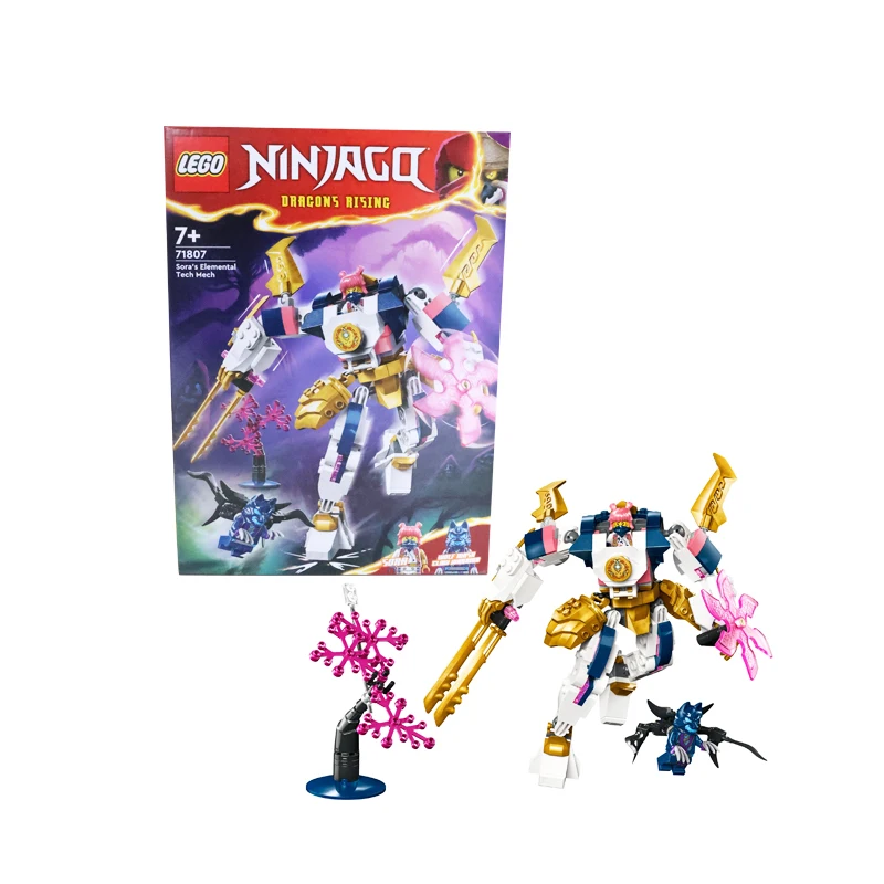 soranone LEGO 71807 NINJAGO Sora's Elemental Tech Mech Mini Ninja Toy