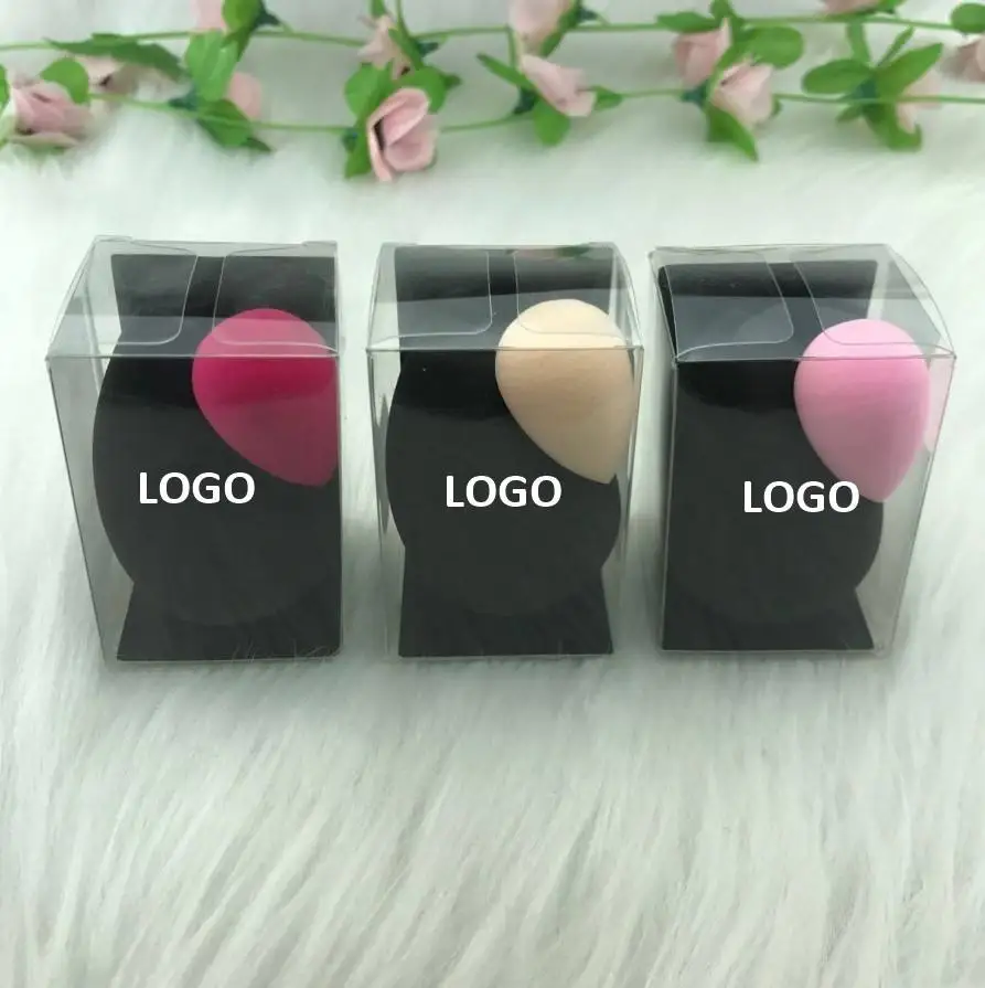 30-pezzi-logo-personalizzato-all'ingrosso-senza-lattice-super-morbido-logo-personalizzato-bellezza-nero-frullatore-spugne-trucco-con-pacchetto