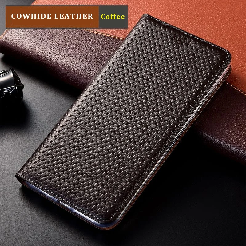 Luxury Genuine Leather Flip Cover Case For HTC U11 U12 U20 Plus U23 Pro Desire 22 Pro 5G Card Pocket Wallet Phone Cases