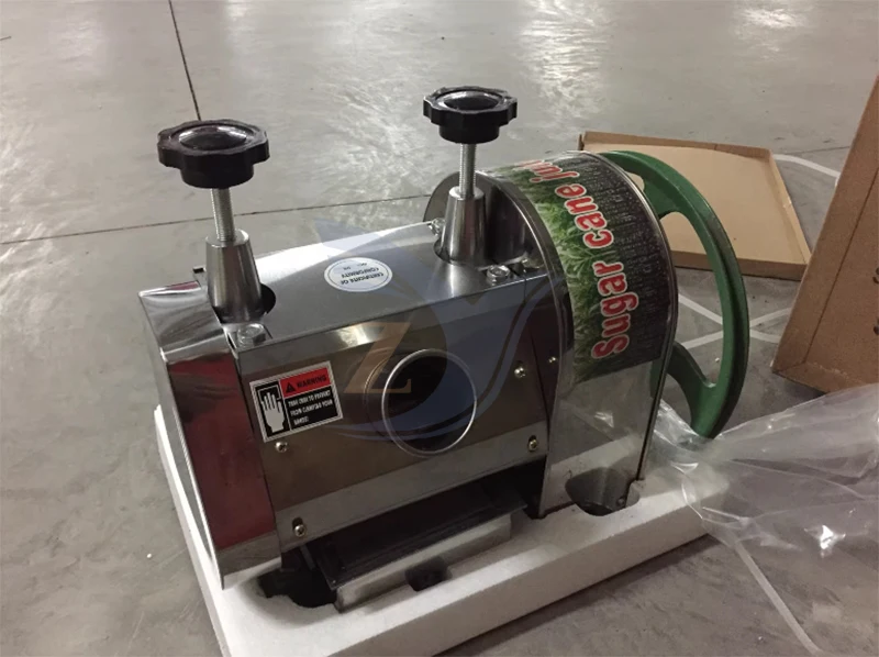 Description Picture 2 of itemSugarcane Juice Machine ZY-25 Sugar Cane Press Stainless Steel Commercial Squeezer Small Desktop Manual Cane Hand Fruit Directly