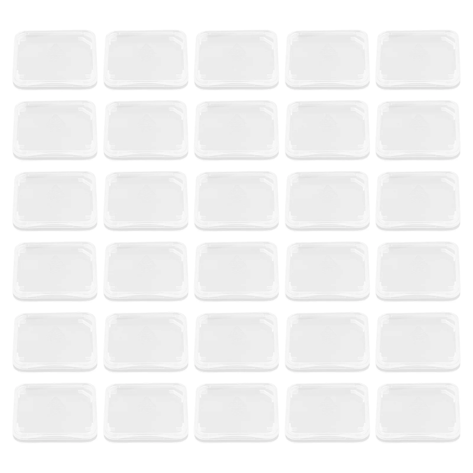 

Transparent SD Memory Card Case Micro SD Card Holder Protector Storage Boxes Plastic Packaging Box Organizers