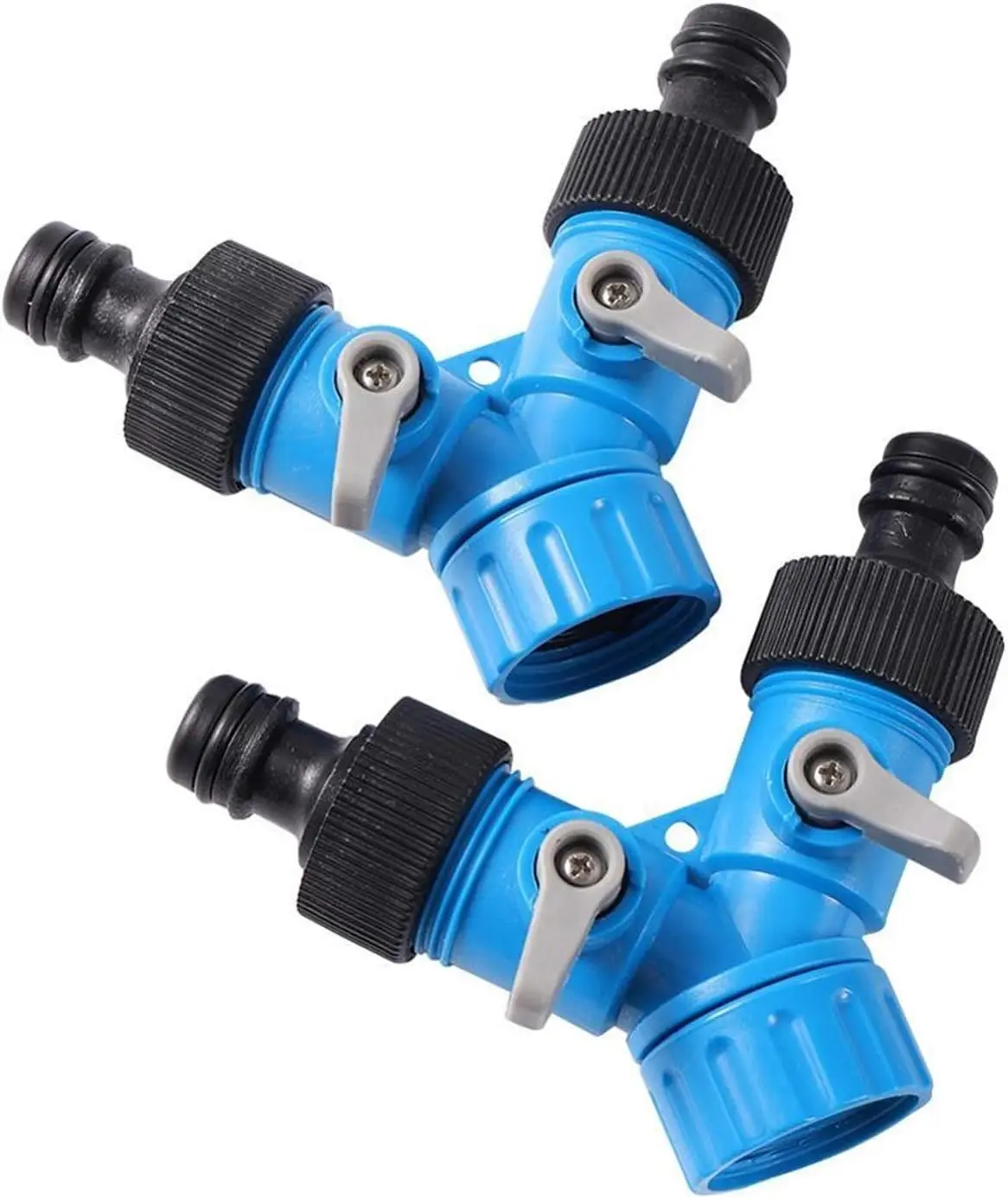 3/4'' Female Thread Shunt Valve Y-Shaped Quick Connector Garden Irrigation System Water Splitter Car Washing Water Controller 5 3/4'' Female Thread Shunt Valve Y-Shaped Quick Connector Garden Irrigation System Water Splitter Car Washing Water Controller 5