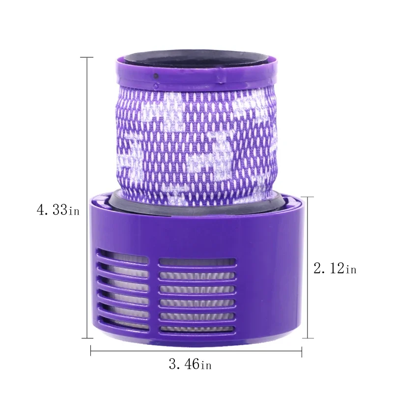 Dyson V10 Accessories Filters SV12 Cyclone Cordless Vacuum Cleaner Washable Replacement Post-Filter Spare Parts For Dyson