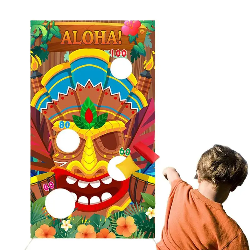 

Бобовые мешки для бросания бобовых мешков с гавайским песком, Летняя тема, смешные мешки для песка, броски с мешками для песка для детей