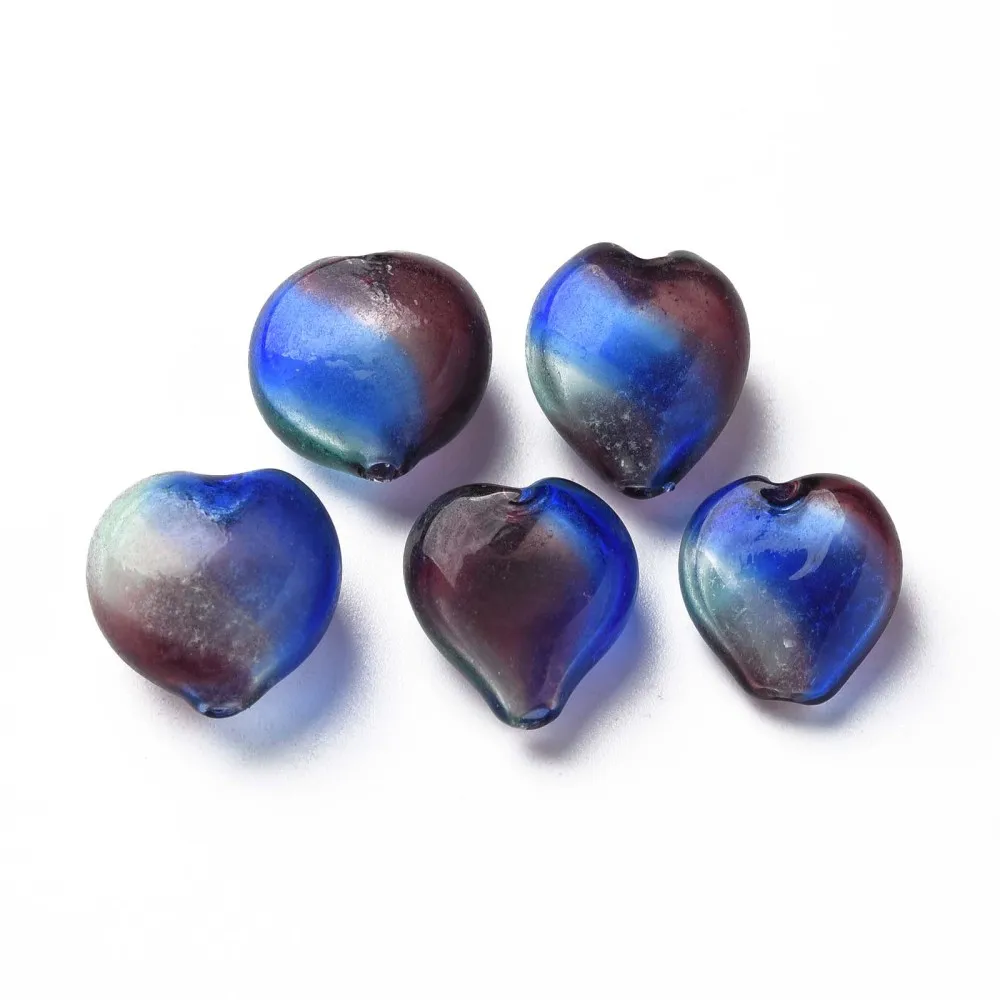 22mm Clear Transparent Acrylic Heart Beads - Bag of 0.55 Pound