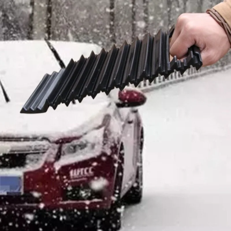 New Car Tire Anti-Slip Pad - Emergency Snow Self-Rescue Recovery Board  Portable Snow Shovel Heavy-Duty Traction Mat for Winter