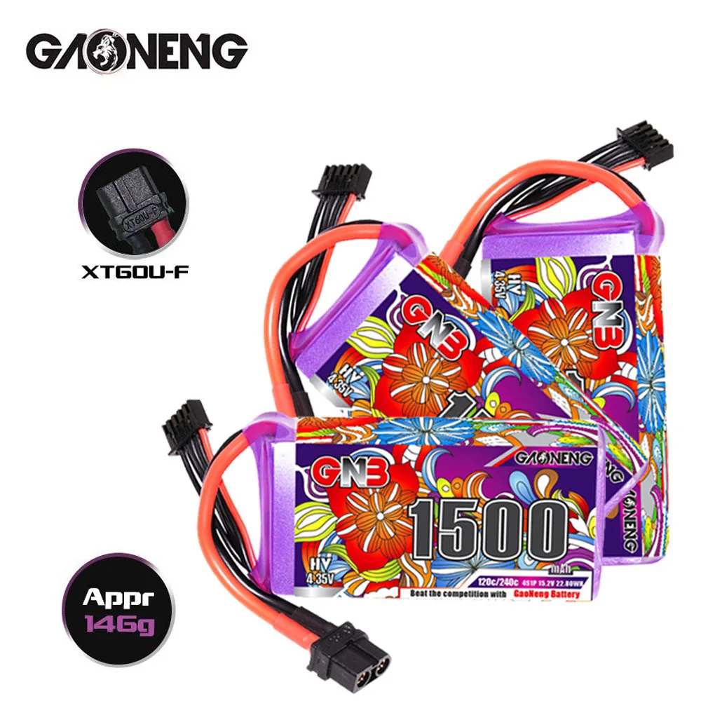 HV Max 240c 4s 15,2 v 1500mAh Lipo батарея для RC вертолета квадрокоптера FPV гоночный Дрон запасные части GNB 15,2 v дроны батарея