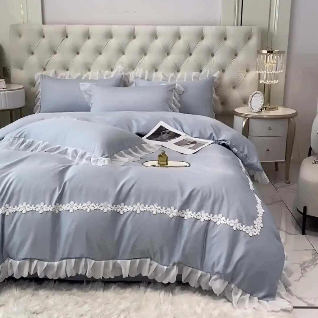 Комплект постельного белья из тенселя NoEnName_Null 4 шт.