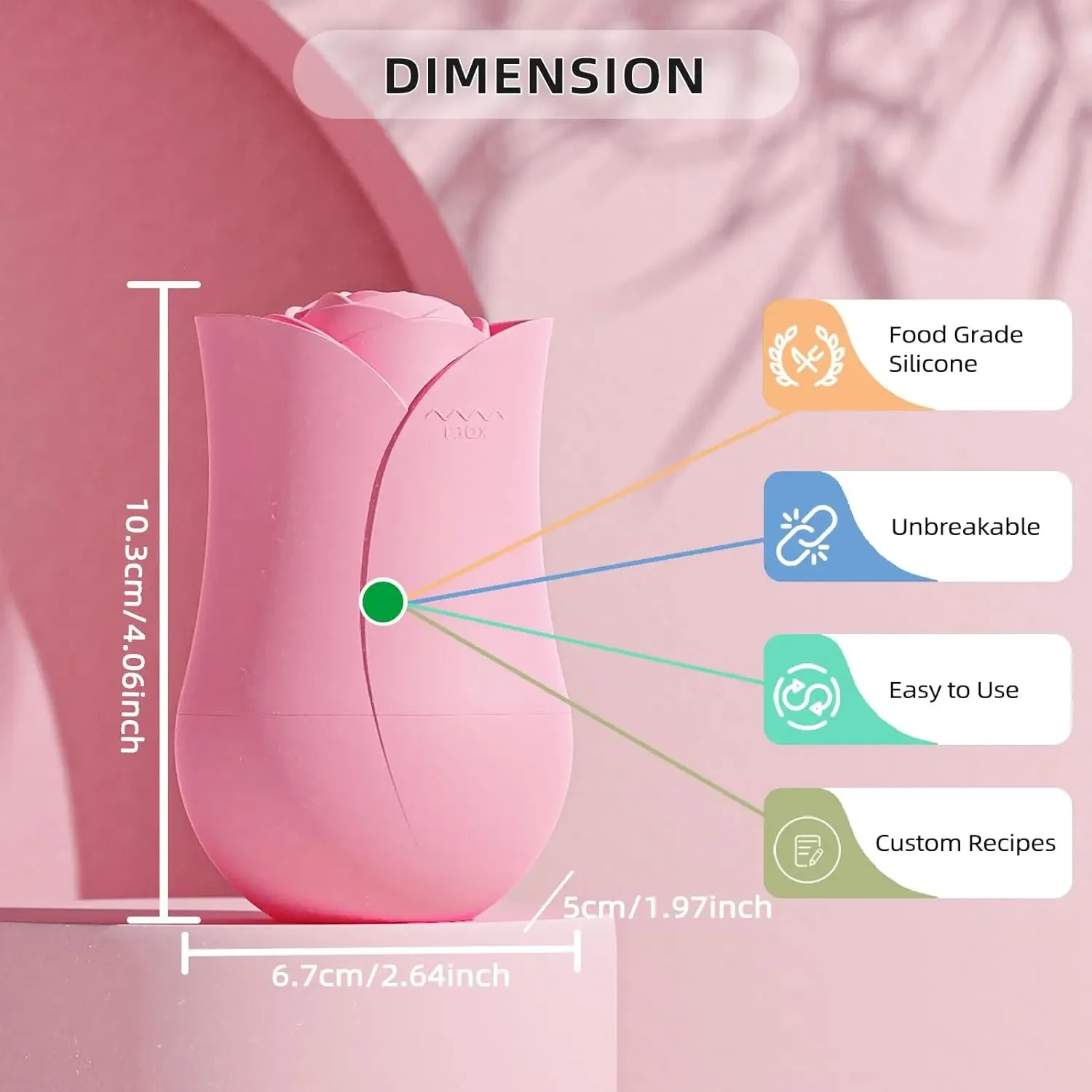 Ice Roller for Face and Eye Ice Face Roller Ice Roller Skin Care Tools for Women Silicone Ice Mold for Beauty Christmas Gift