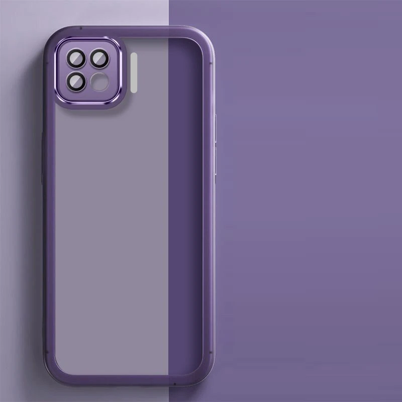 Shookproof Plating Silicone Back Cover