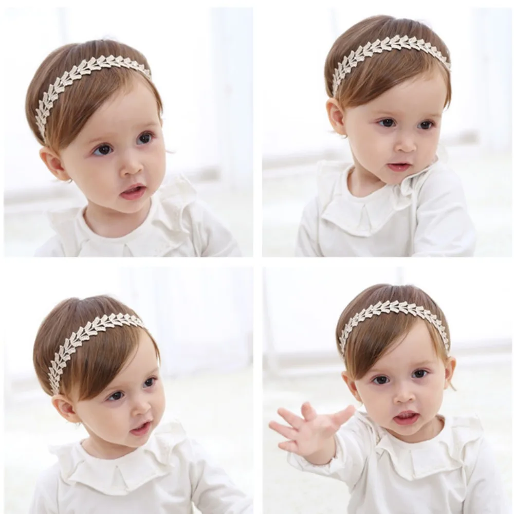 Cute Lace Cotton Headband for Newborn Baby Girls
