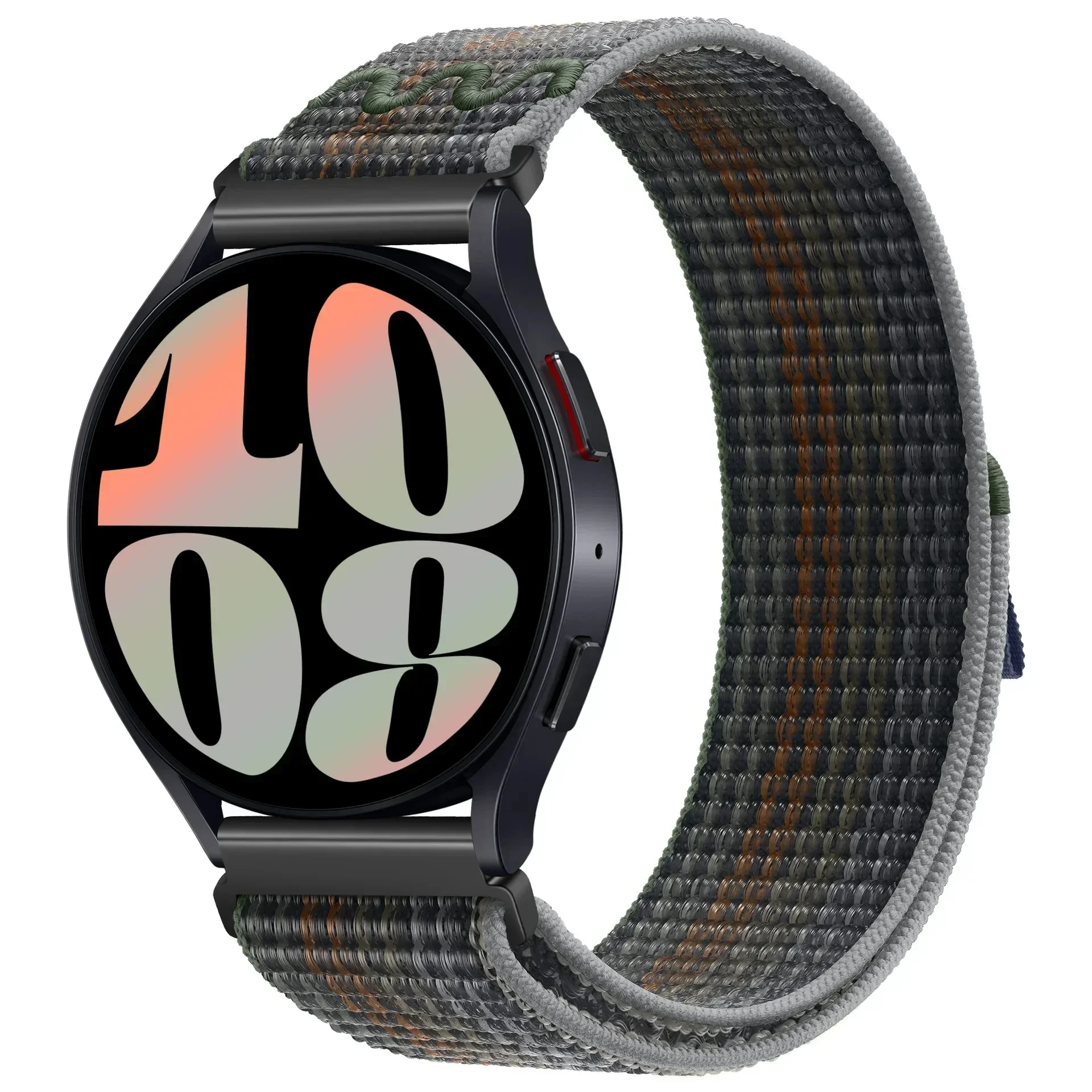 Smart Watch Nylon Loop Bracelet Strap - 20mm/22mm Adjustable Band