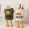 Desktop Pen Holder Office Desktop Pencil Organizer Cosmetic Brush Sundries Storage Box Stationery Storage Box 5