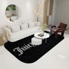 Fashion J-juicy-couture Door Mat Cheaper Anti-slip Modern Living Room Balcony Printed Bedside Mats 2