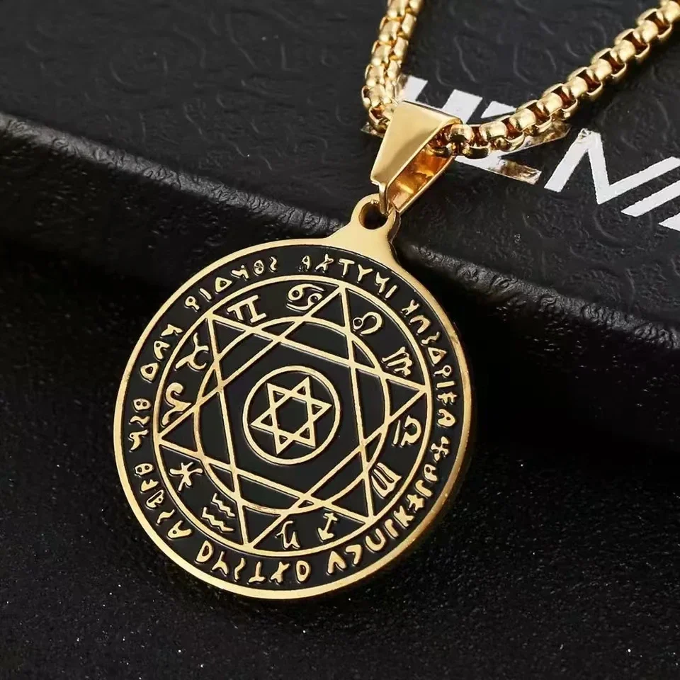 Hip Hop Ice Crystal Zirconia Star of David Hexagram Pendant
