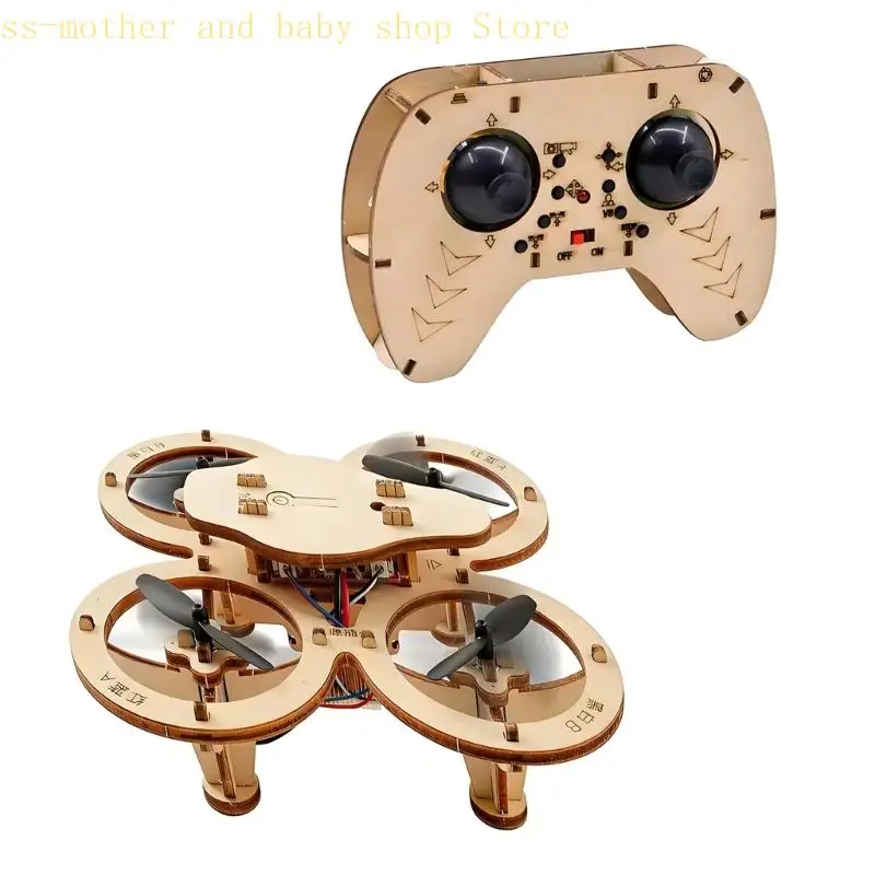 실제 비행 시뮬레이션 기능을 갖춘 066B 과학 프로젝트 DIY Quadrotor..