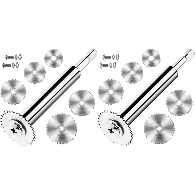 

JHD-PVC Pipe Inside Cutter With 1/4Inch Hex Shank, Plumbing Inside Cutter Internal Pipe Cutter, 10Pcs Saw Blades