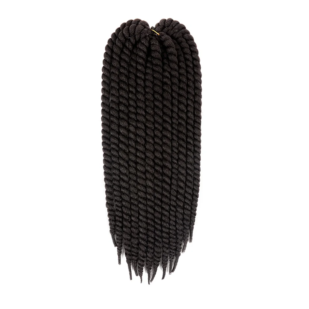 Senegalese Twist Hair Jumbo Twist Braids Crochet Briads 22 inch 120g Ombre Synthetic Crochet Hair Braiding Hair For Black Women