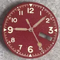Red dial hand