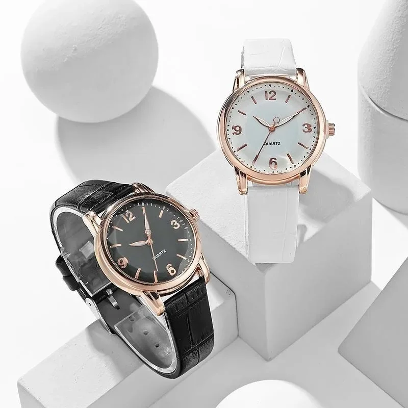 Leather Strap Ladies Watch Polygon Glass Luxury Women Wristwatches Clocks שעוני יוקרה לנשים Relogio Feminino Montre Pour Femme 3