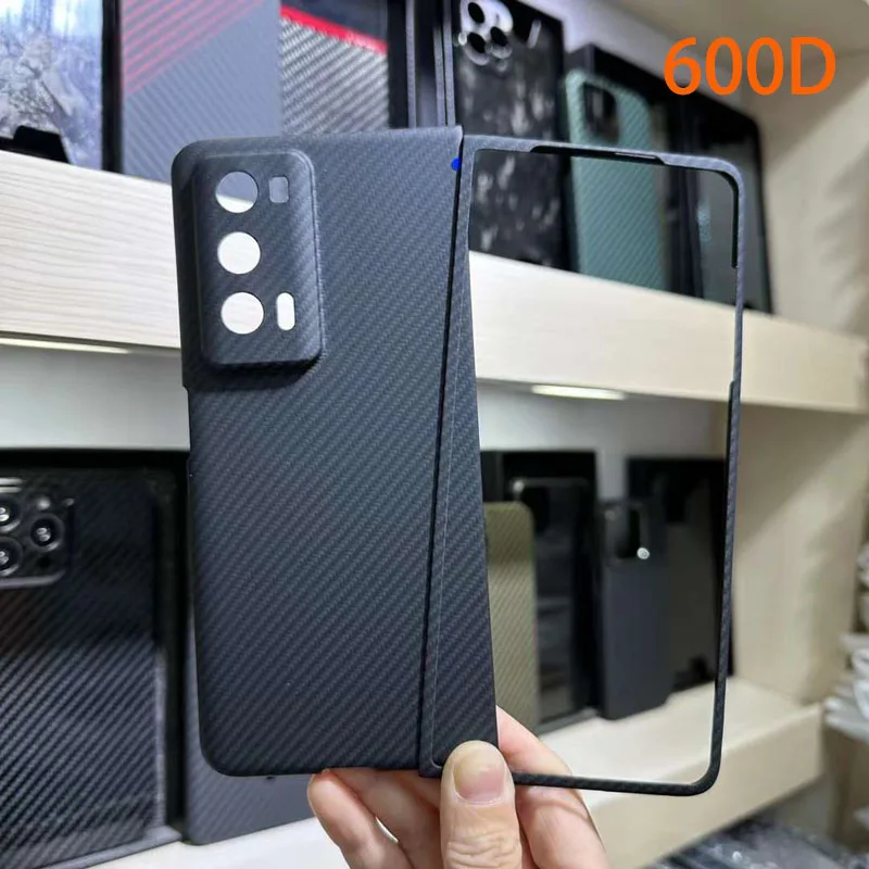 Premium Real Carbon Fiber Aramid Protective Phone Case - Anti-Explosion & Foldable Design