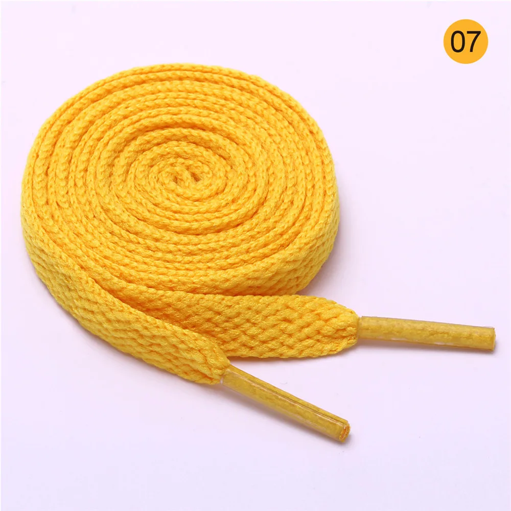 Vibrant Collection of Flat Shoelaces for Sneakers - 26 Color Options