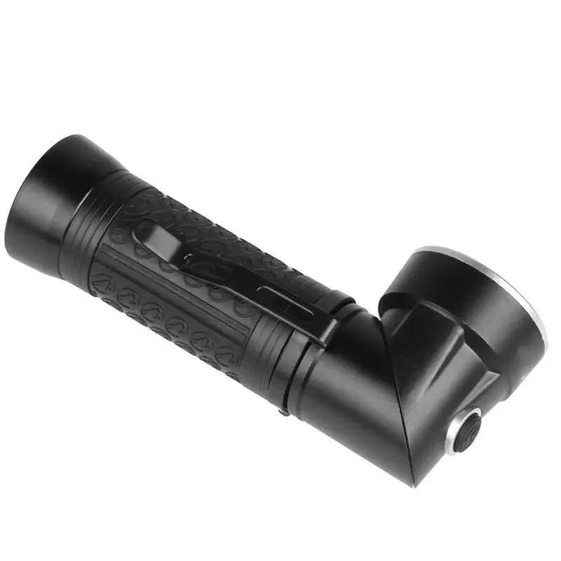 T6+COB 90 Degree Rotating Working Flashlight Powerful LED Torches Lamp Portable White/Red Light Flashlights For Outdoor Camping led flashlight mini flashlight led flashlights camping light mini led flashlight led torch light