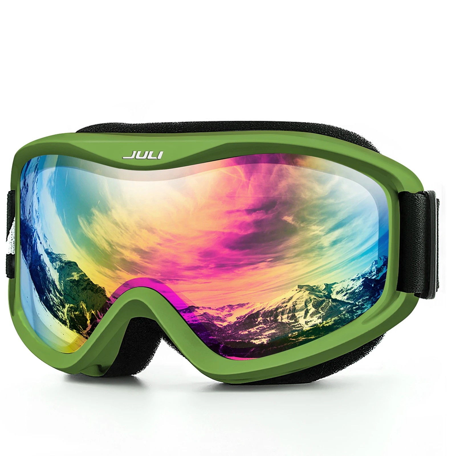 MAXJULI Professional Anti-Fog UV400 Ski Goggles - Premium Snow Eyewear