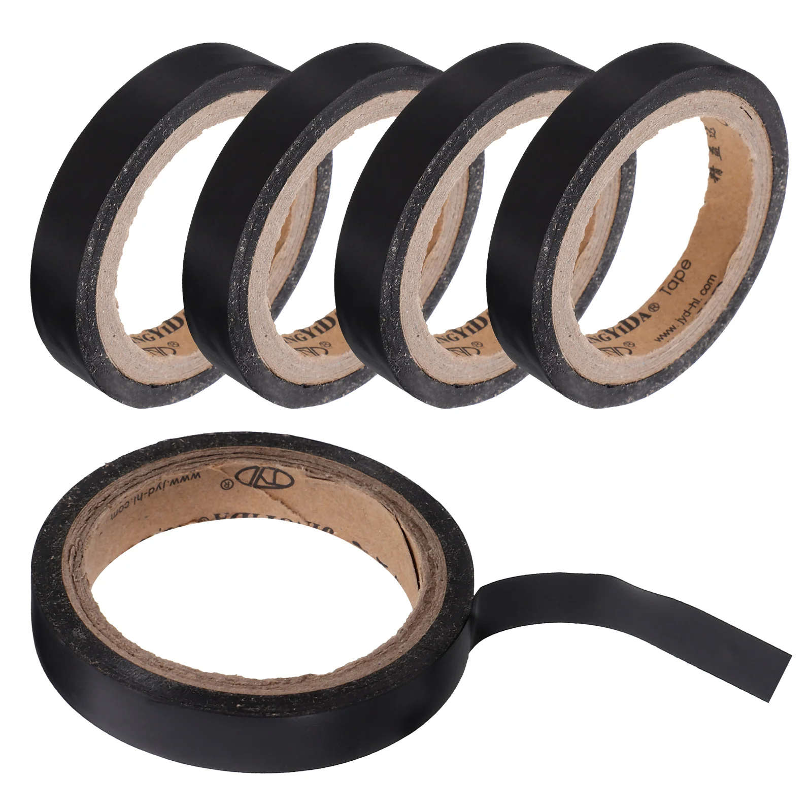 

5 Rolls Badminton Sweatband Anti-slip Grips Tennis Overgrip Balls Shuttlecocks Racket Replacement Glue Hand