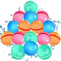 Magnetic Reusable Water Balloons Refillable Water Balloon Quick Fill Self Sealing Water Bomb Splash Balls for Kids Swimming Pool 2