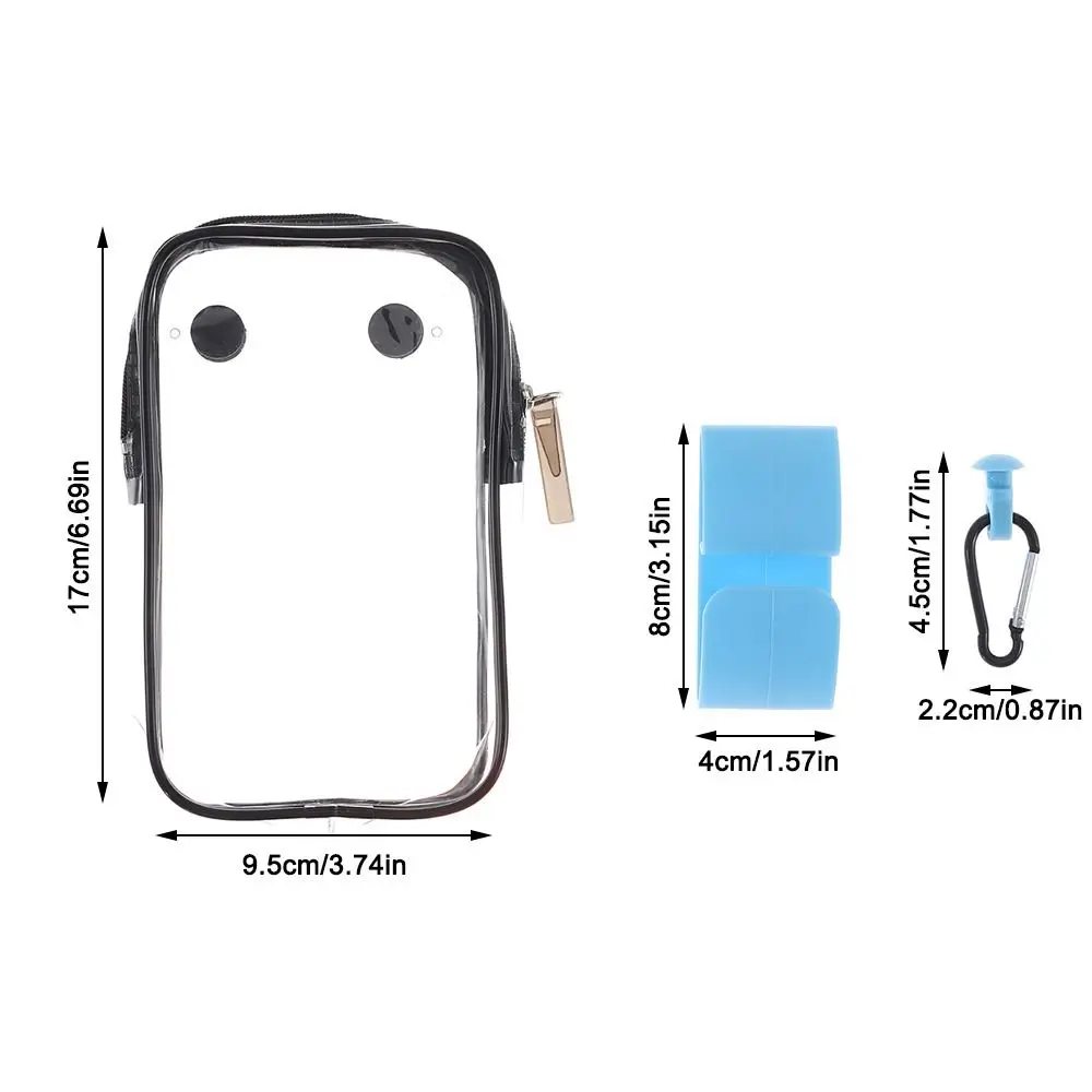 Borse EVA accessori per borse da spiaggia custodia impermeabile ganci per inserti trasparenti per borse Bogg portachiavi in PVC borsa da toilette