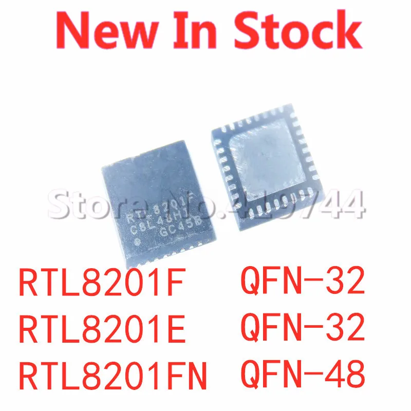 

2PCS/LOT RTL8201F RTL8201E RTL8201FN QFN-32 QFN-48 RTL8201 SMD network card chip In Stock NEW original IC