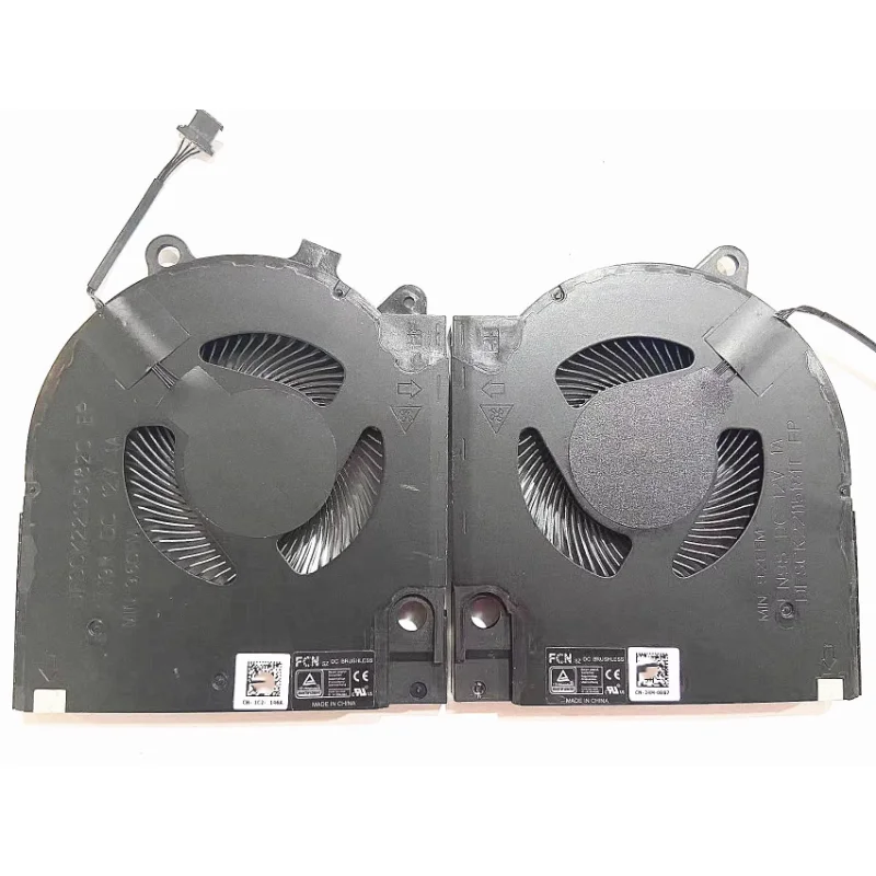 

New CPU Cooler Fan for DELL G15 5510 5515 5511 2021 RTX3050 RTX3060 Laptop Cooling Fan 12V 1A
