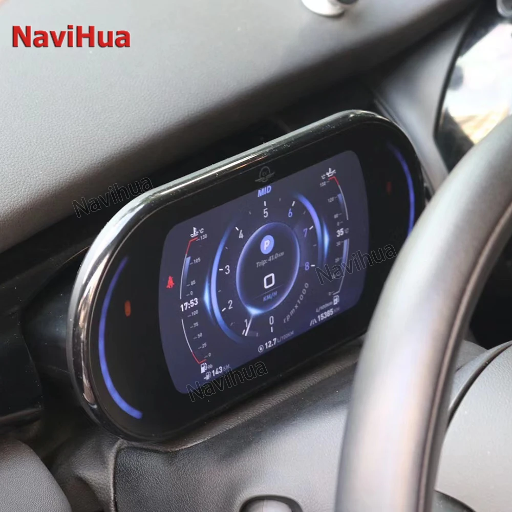 

NAVIHUA Новое поступление 12,3 ''ЖК цифровой приборной панели автомобиля Спидометр Linux система инструмент кластер для BMW новый мини F шасси