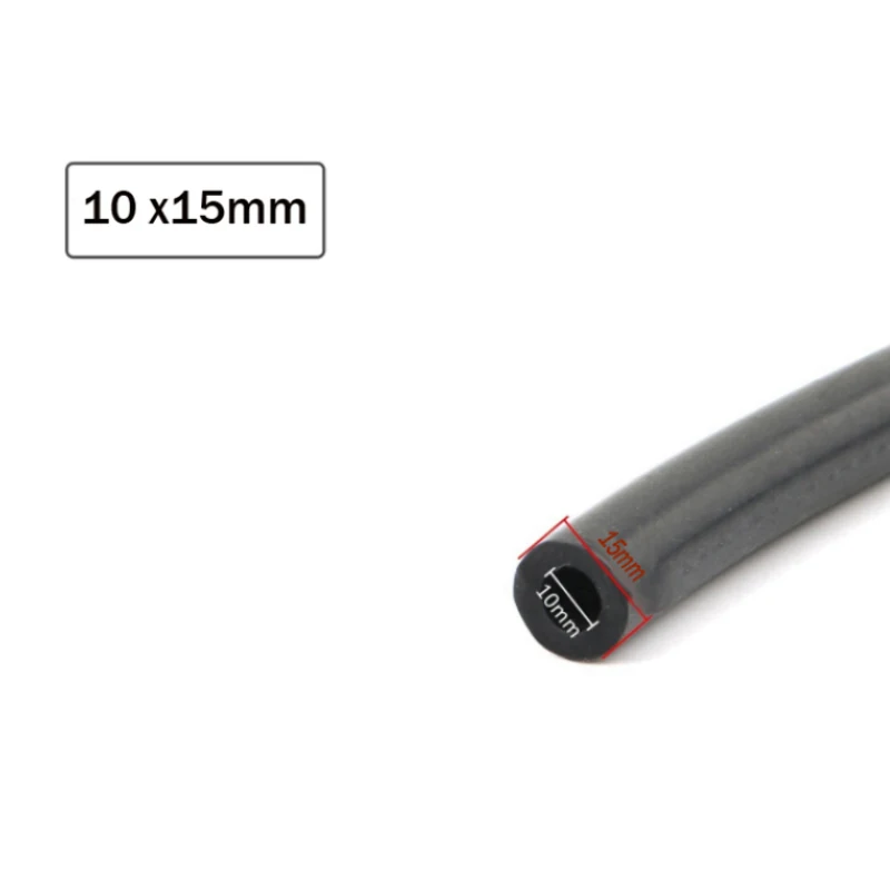 1 Meter Gates Fuel/Vacuum Hose - For Diesel, Gasoline, Oil (3.2mm To 10mm Sizes)