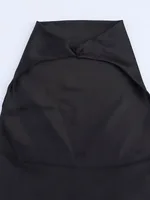 2025 Women Summer Halter Mini Dress Fashion Sexy Satin Backless Solid Female Elegant Street Party Dresses Clothing - Image 3