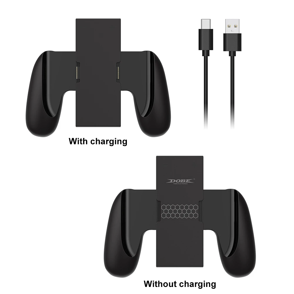 Charging Grip for Nintendo for Switch 2 Joy-Con Controller Charger with USB-C Cable and Charge Indicator Gamepad Support Bracket