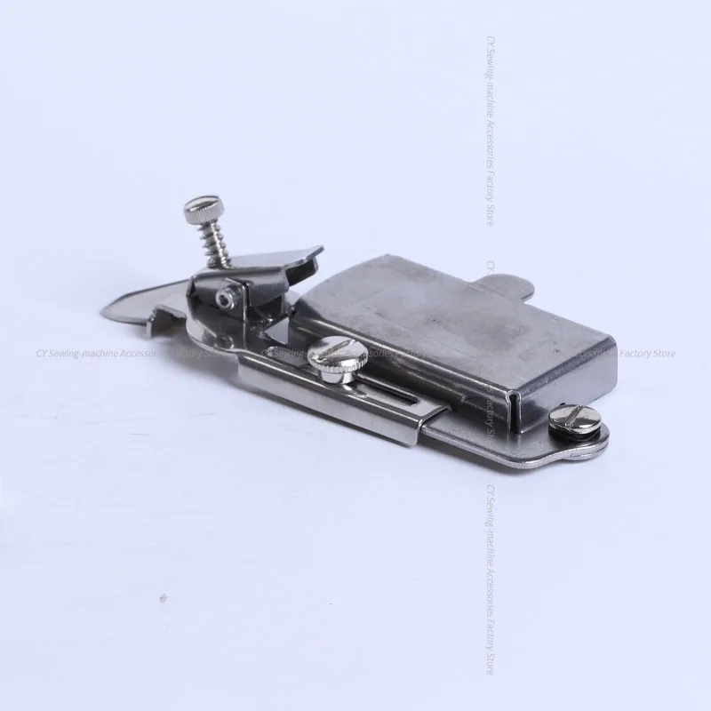 1 Guide De Couture Pour Machine à Coudre Industrielle Surjeteuse, Guide De Couture Magnétique, Pied Réglable Pour Ourlet Roulé, Accessoires Universels Pour Machine à Coudre (A
