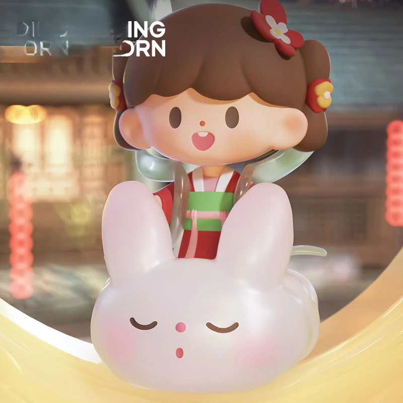 

Игрушка Zhuo Dawang в стиле древнего времени, модель куклы в китайском стиле, таинственная коробка, милые Мультяшные персонажи, игрушки для подарка девочке