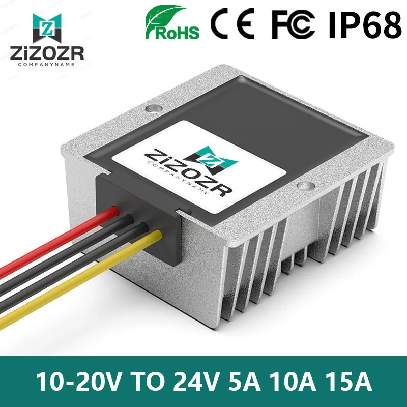 Power Converter Boost Transformer Voltagem Step up Módulo Regulador 1020v 12v a 24v 5a 10a 15a dc