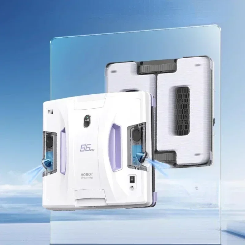 HOBOT Fully Automatic Intelligent Remote Control Window Cleaning Robot 6PRO, Double Cloth High-speed Vibration Window Cleaning 2